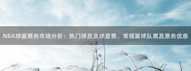 壹号平台如何退款：NBA球赛票务市场分析：热门球员及球星票、